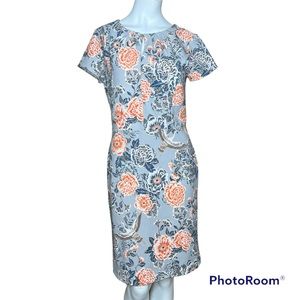 Banana Republic Floral Dress Sz 6